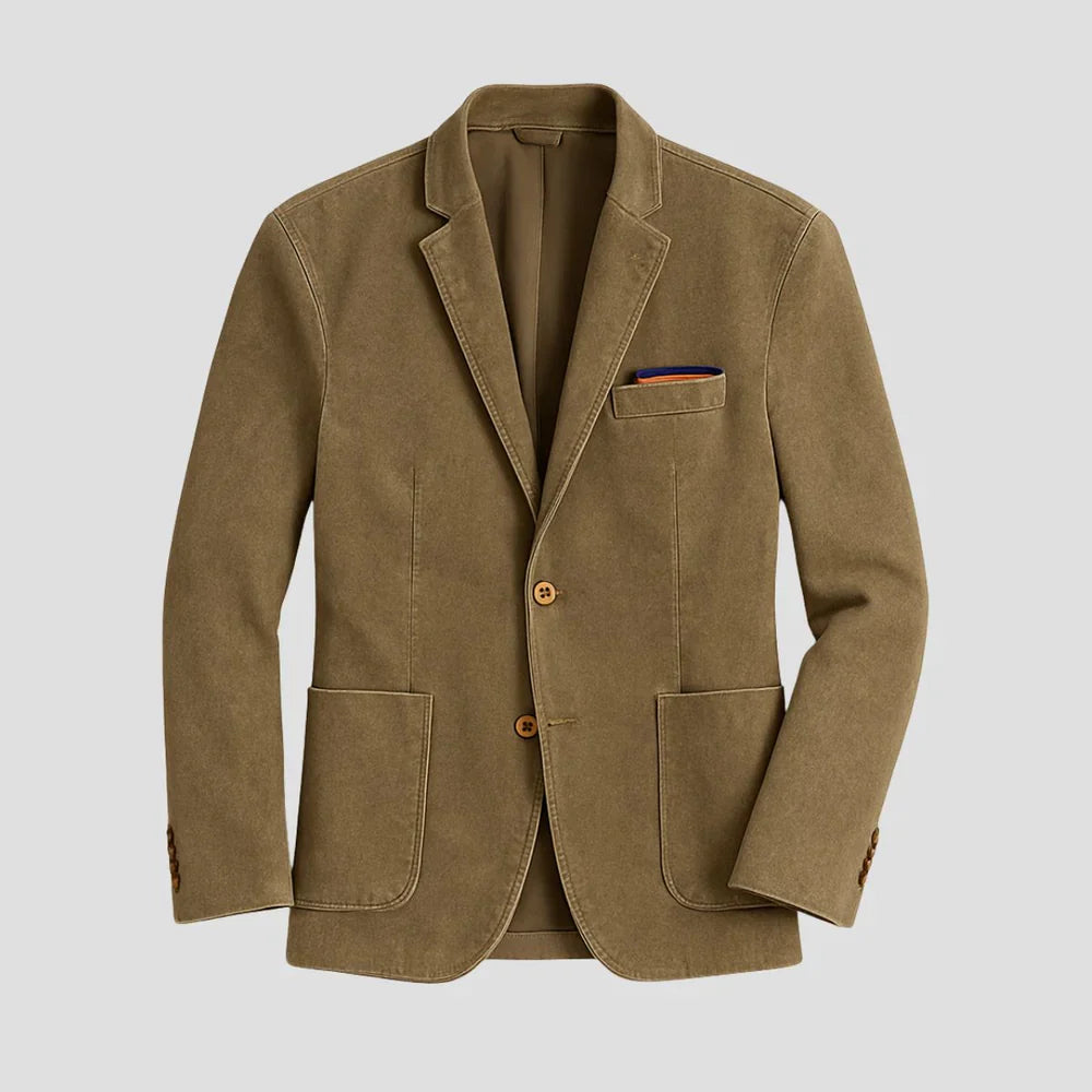 Lightweight Cotton Casual Blazer