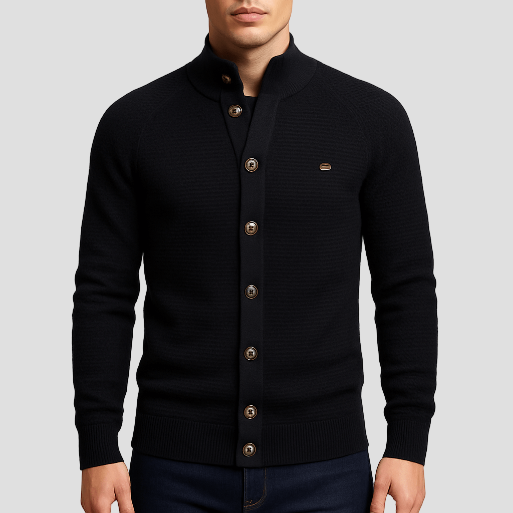 Evan | Button Knit Cardigan
