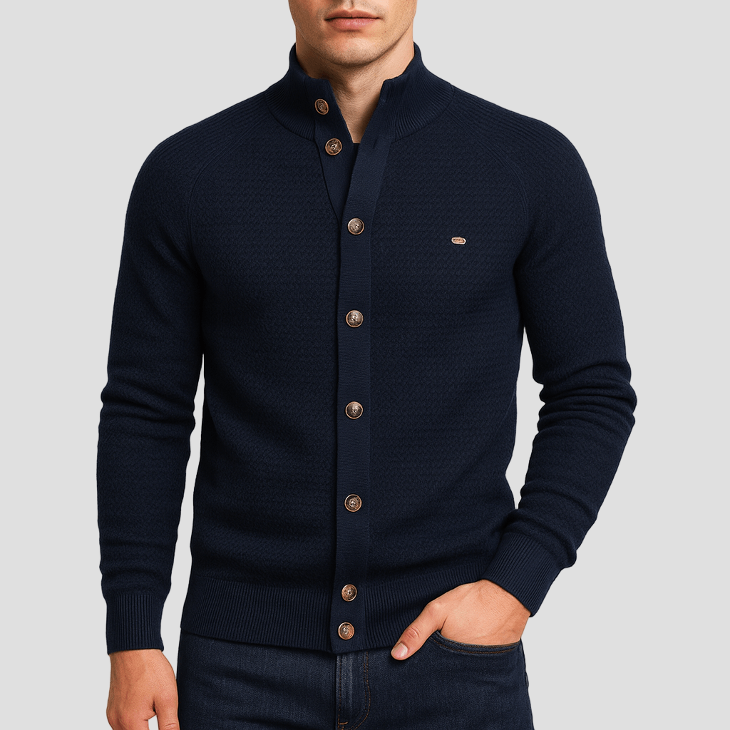 Evan | Button Knit Cardigan