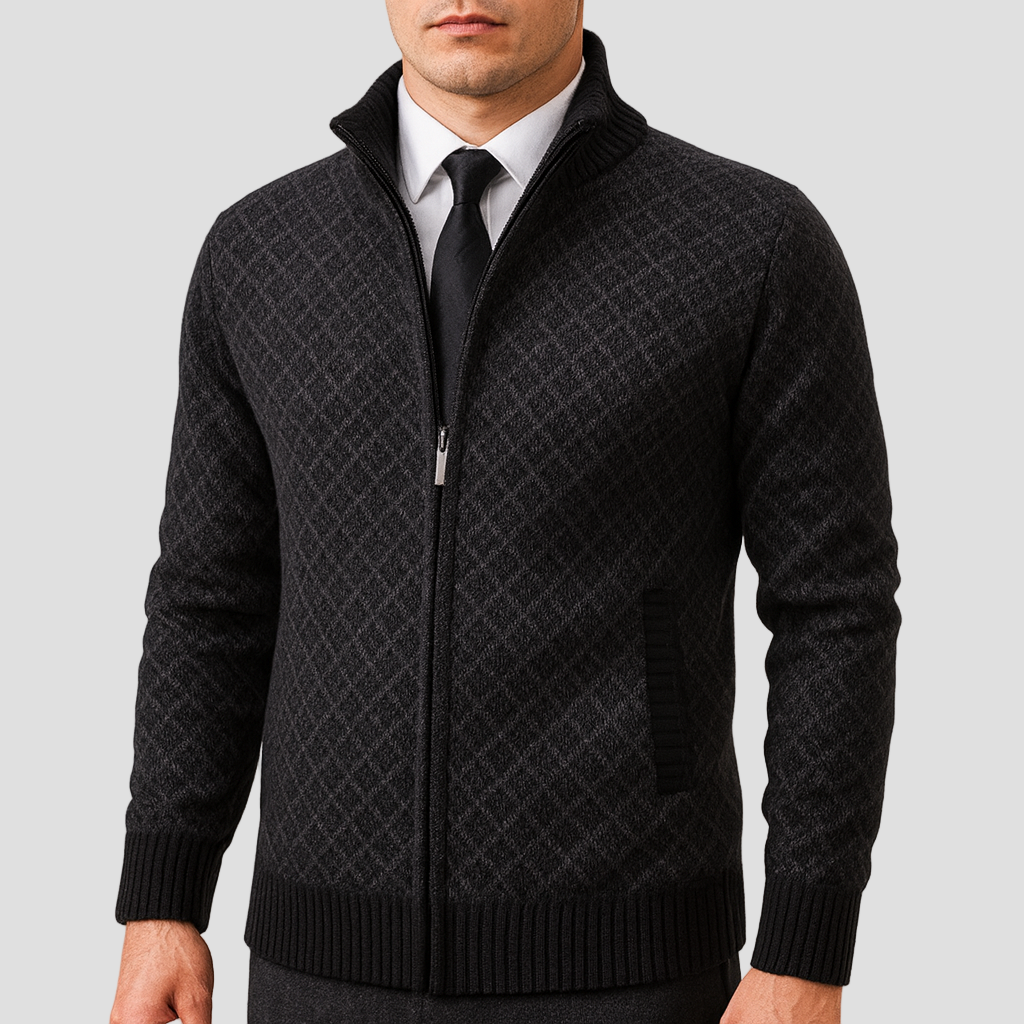Miles | Fitted Knit Cardigan