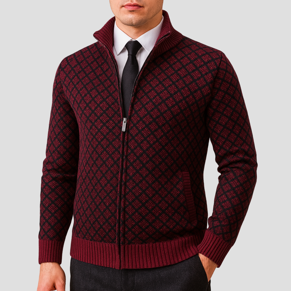 Miles | Fitted Knit Cardigan