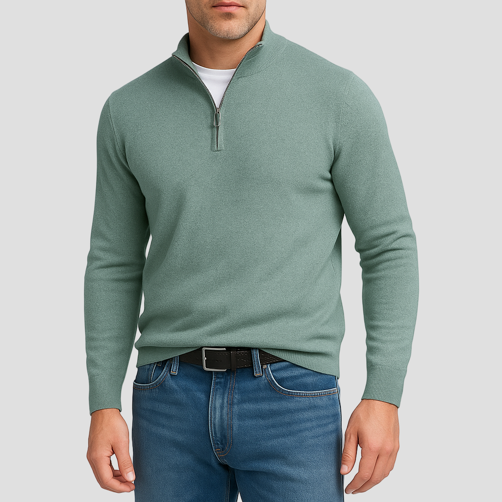 Carson | Premium Zip Sweater