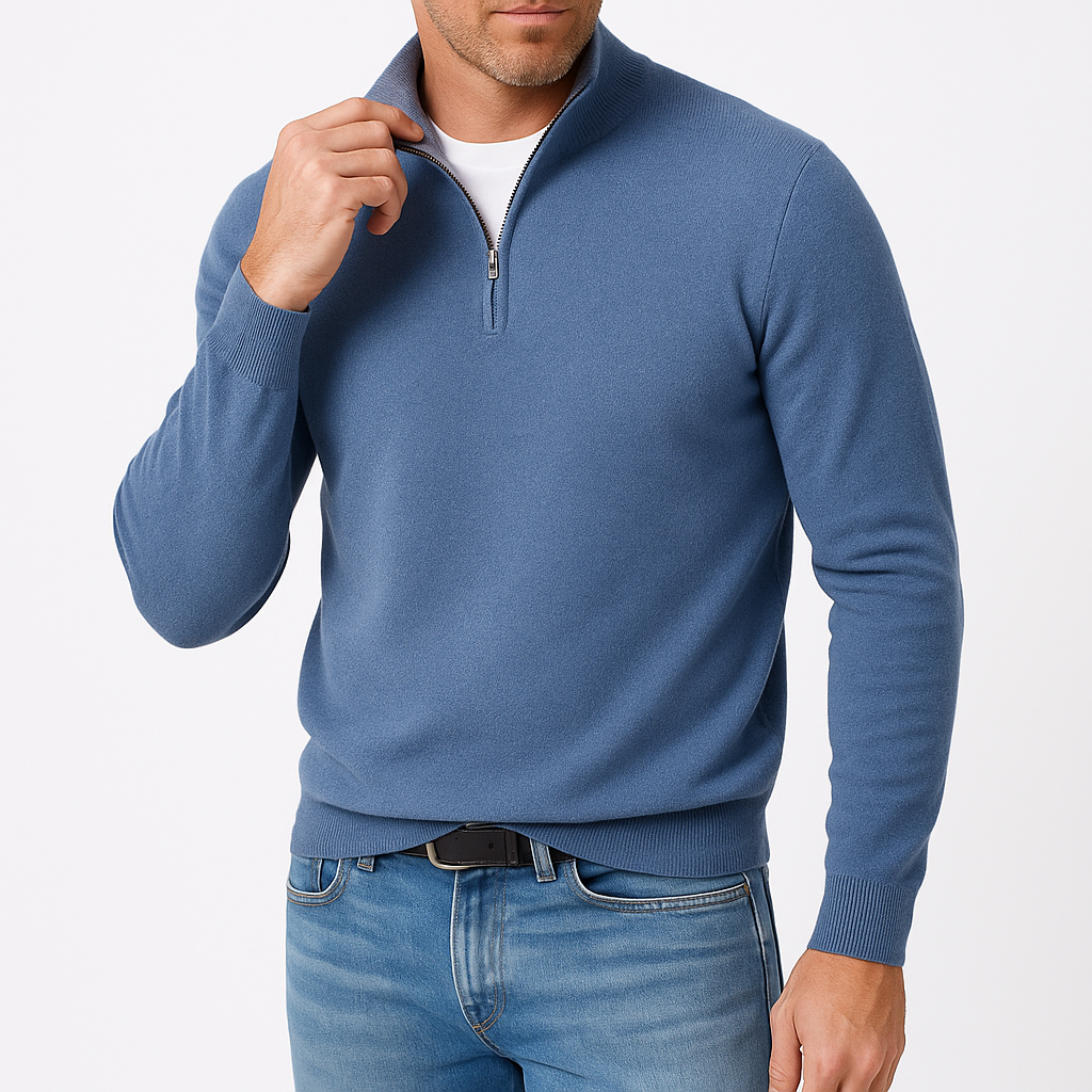 Carson | Premium Zip Sweater