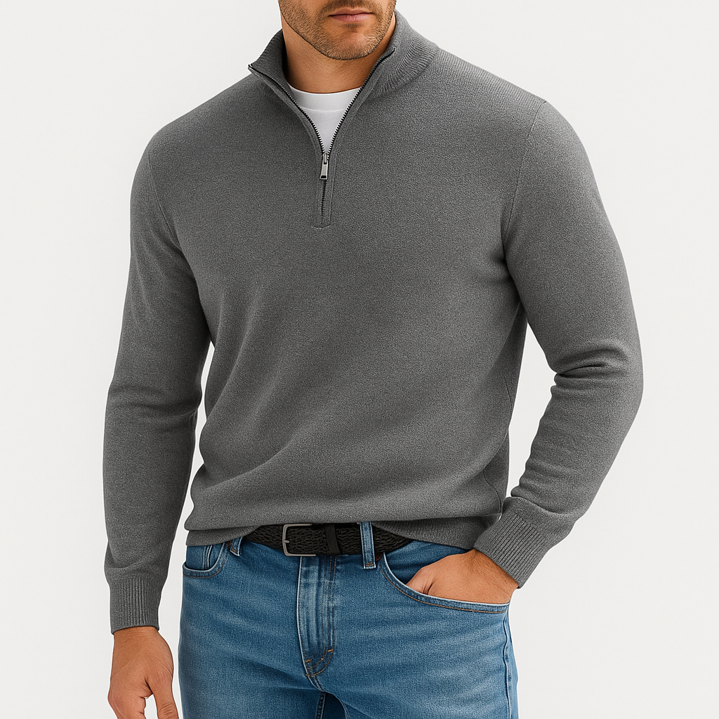 Carson | Premium Zip Sweater