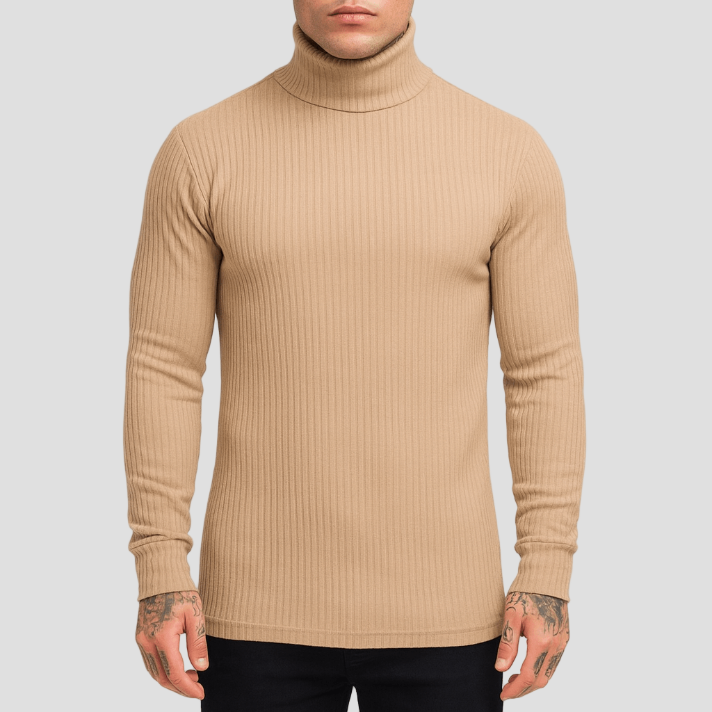 Carter | Ribbed Turtleneck Sweater