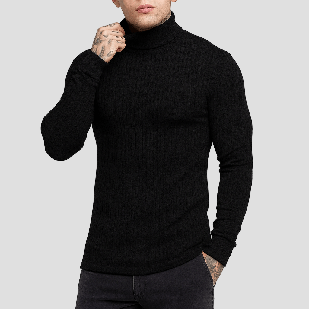 Carter | Ribbed Turtleneck Sweater