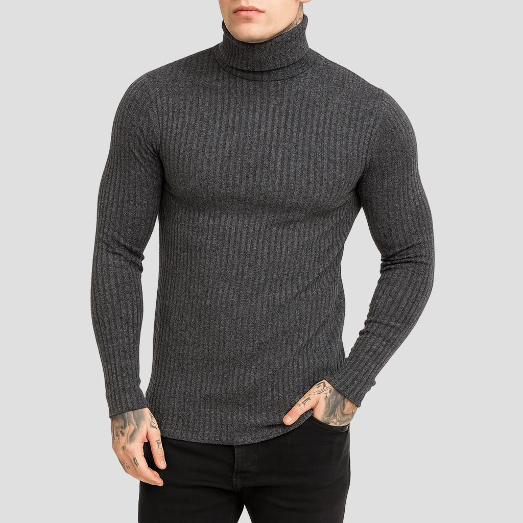 Carter | Ribbed Turtleneck Sweater