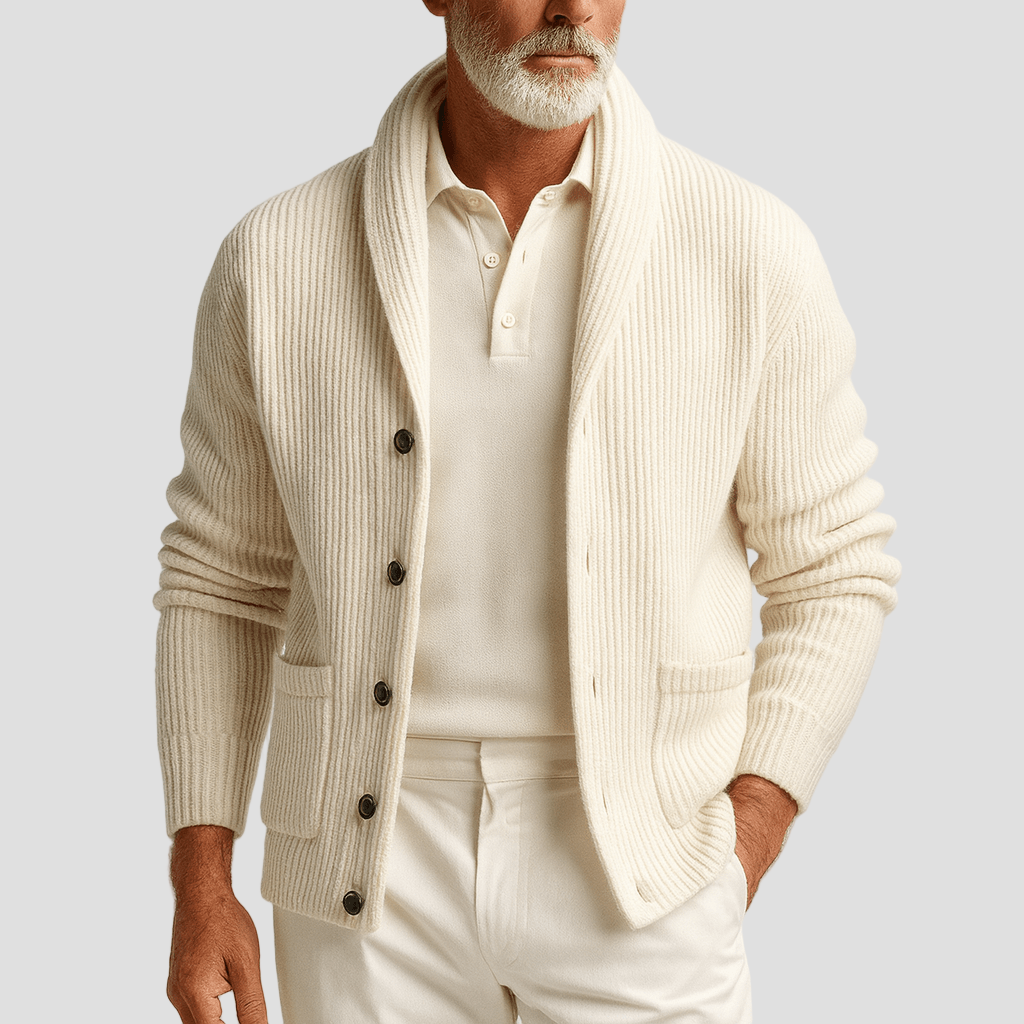 Dylan | Wool Knit Cardigan