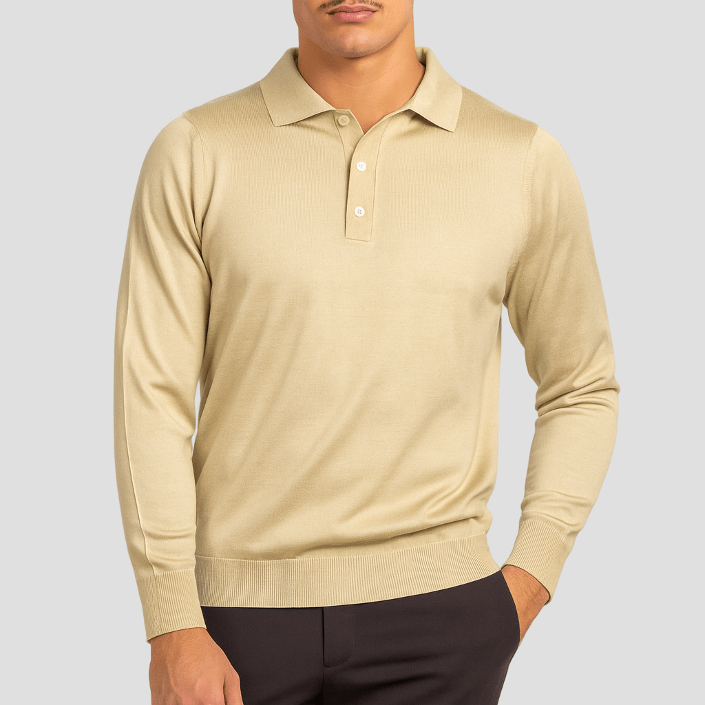 Julian | Wool Polo Sweater