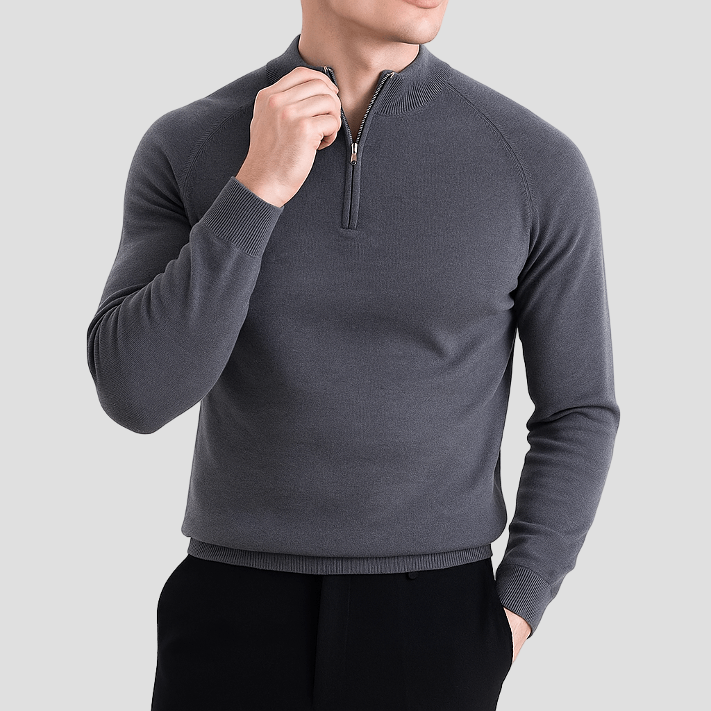 Nathan | Wool Slim Sweater