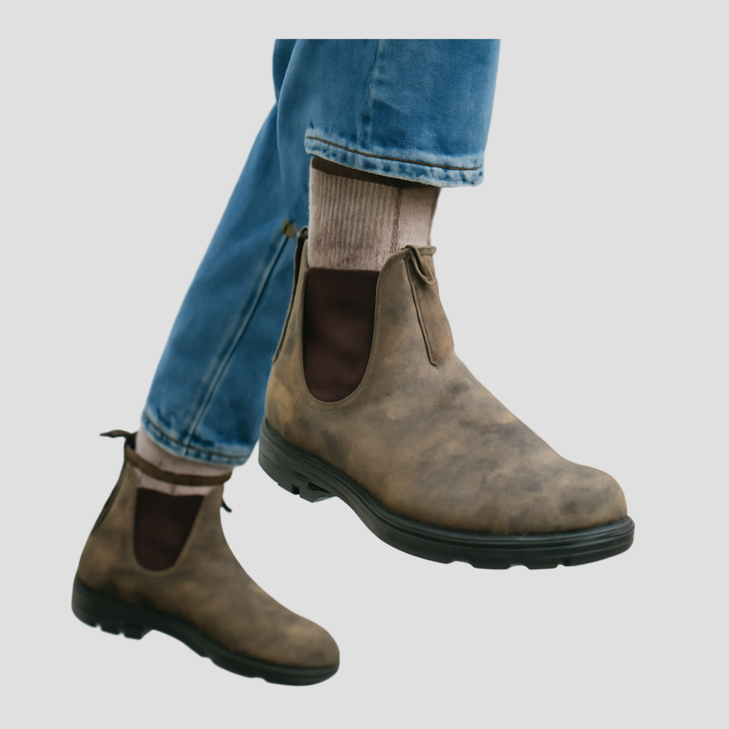 Miles | Men’s Leather Chelsea Boots with Pull Tab