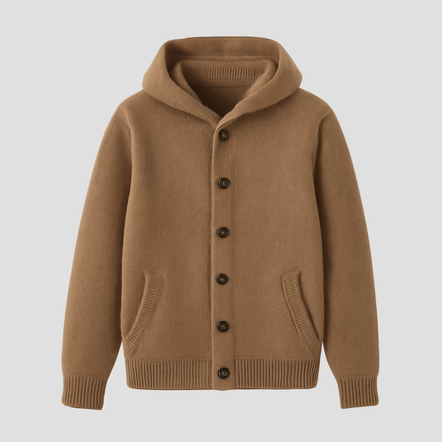 Arthur | Solid Button Knit Cardigan