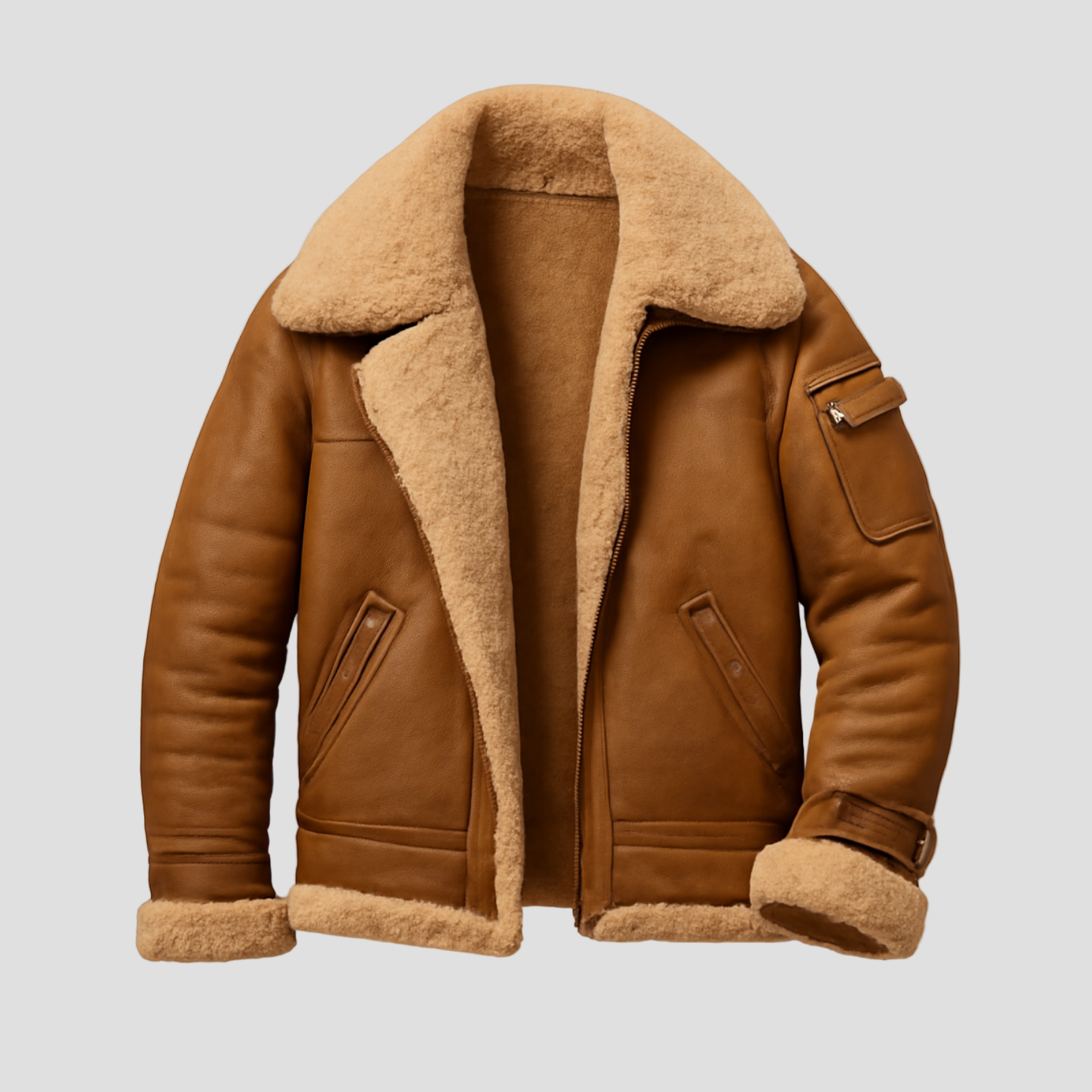 Jackson | Vintage Winter Lambswool Warm Lapel Thick Coat