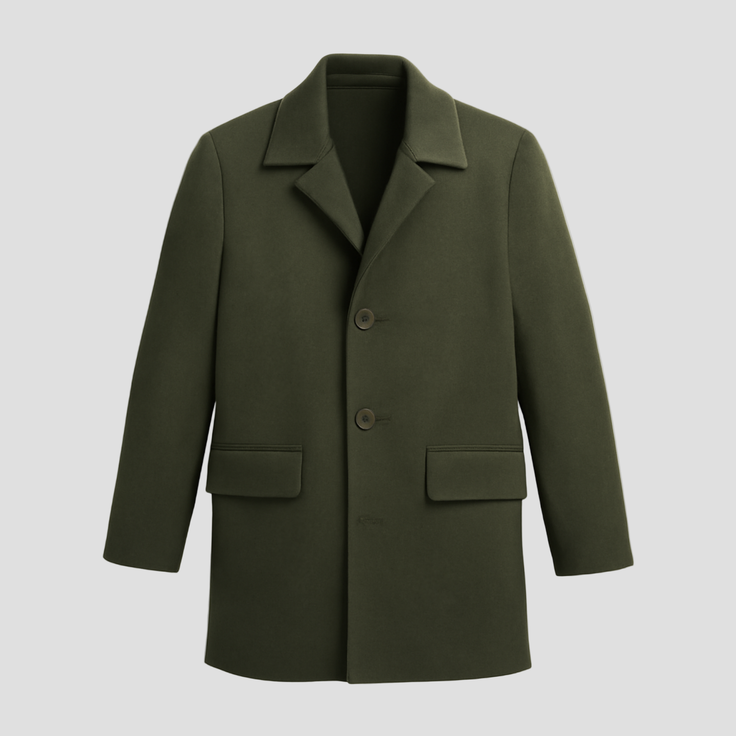 Cole | Vintage Corduroy Stand Collar Single-Breasted Short Coat