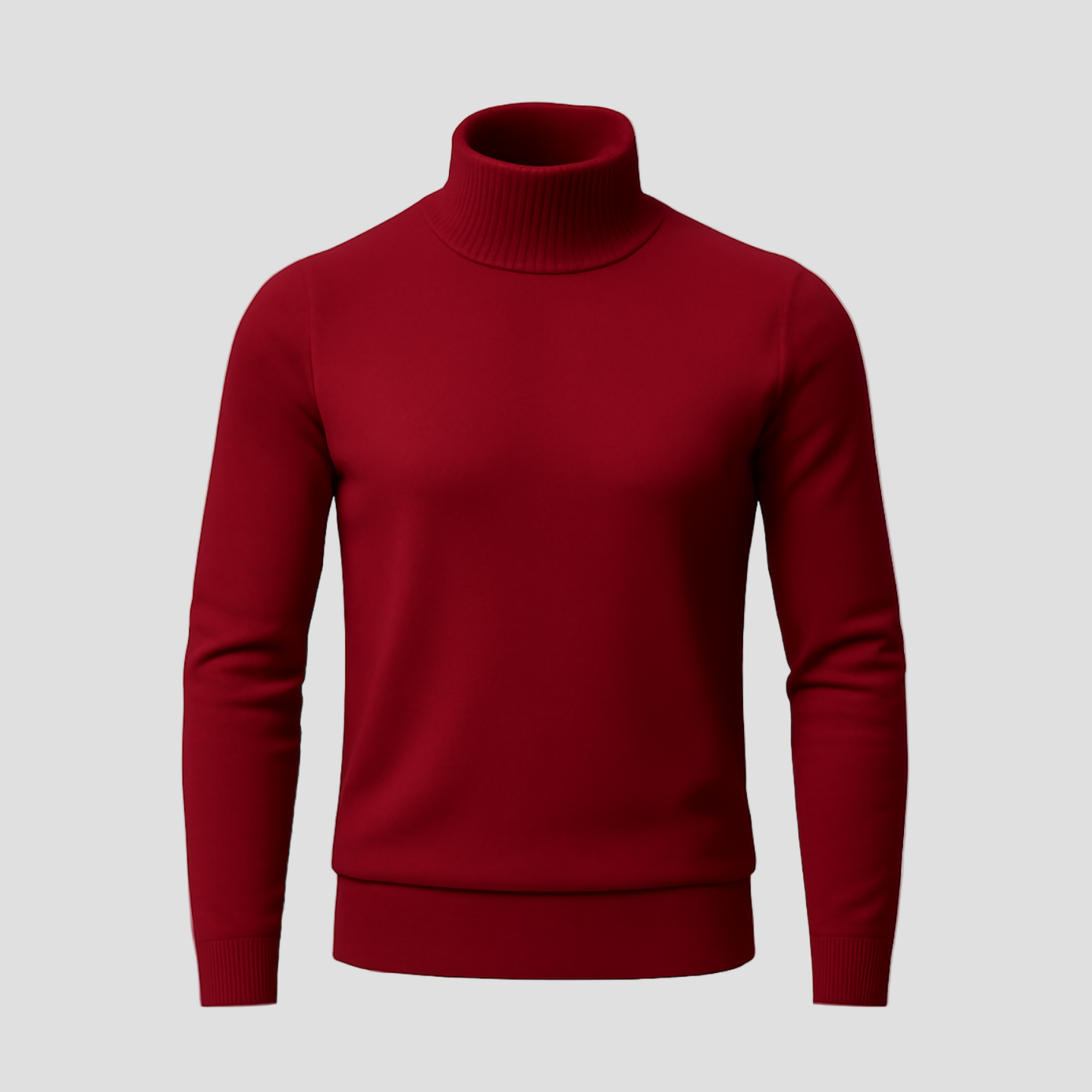 Austin | Solid Turtleneck Sweater