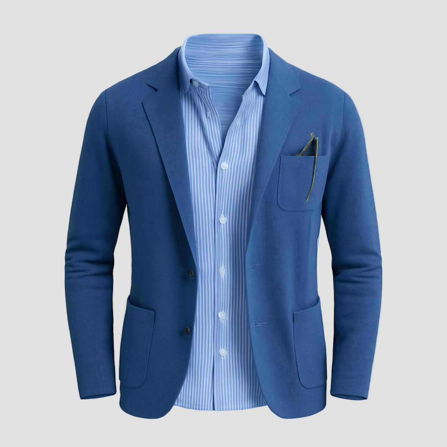 Soft Knit Structured Blazer