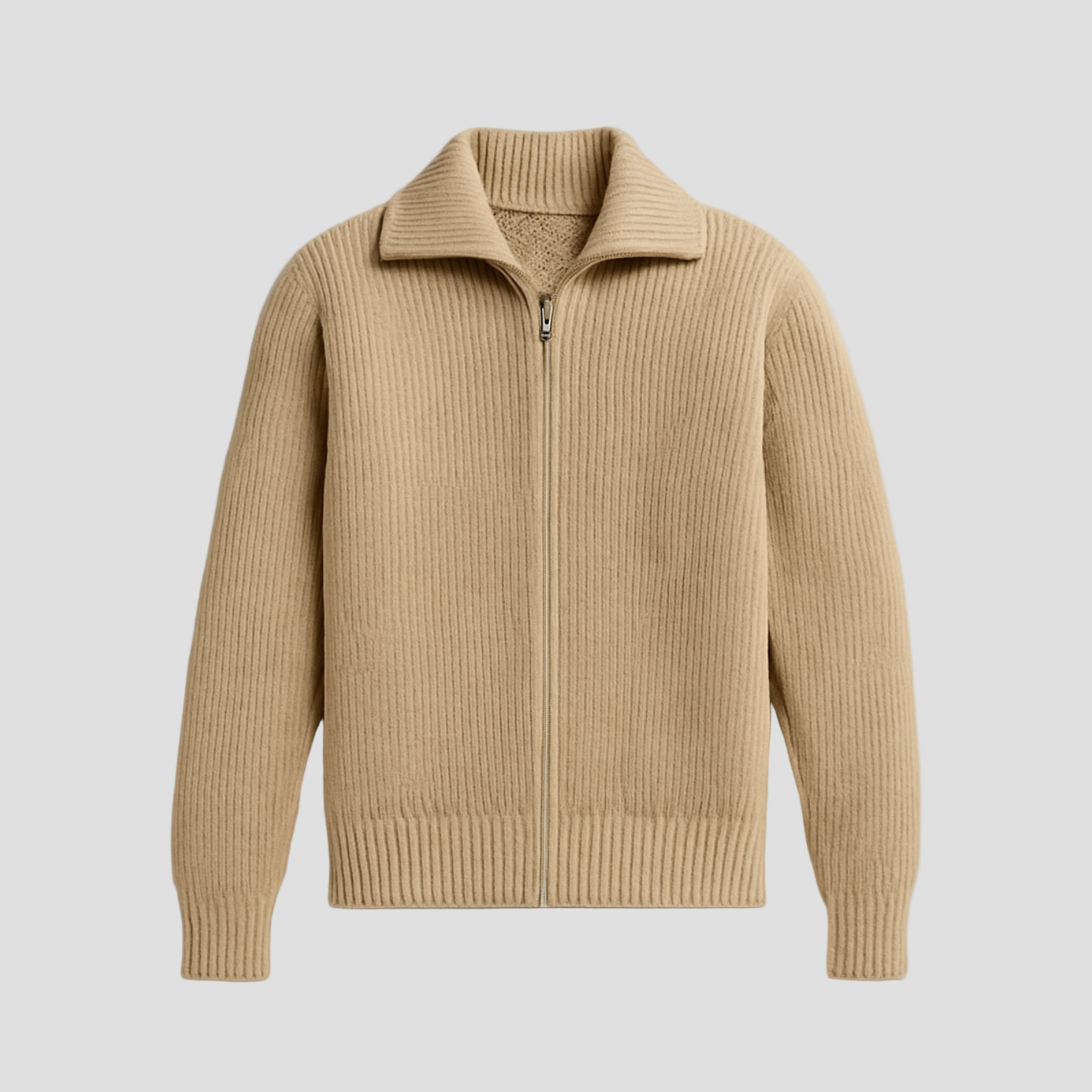 Cooper | Full-Zip Knit Cardigan