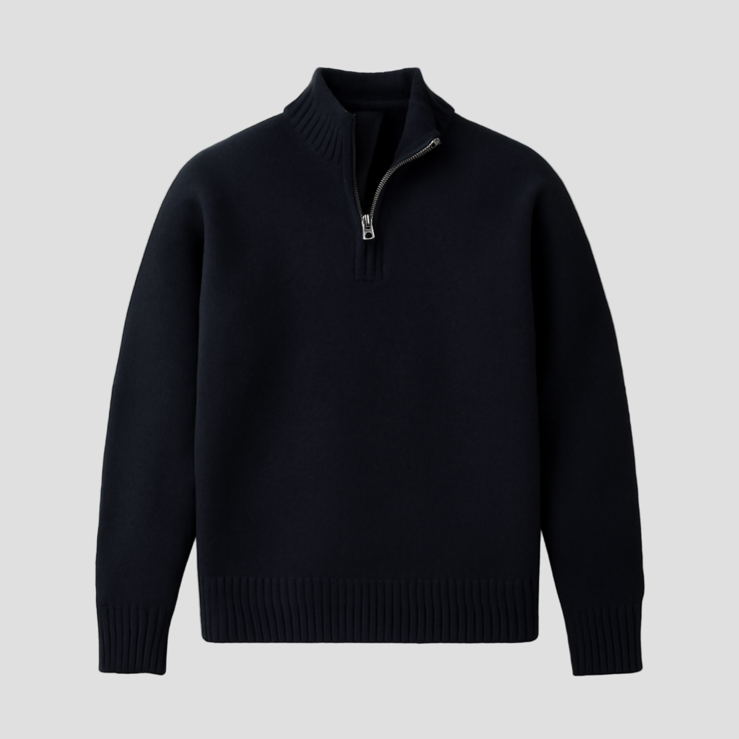 Zachary | Half-Zip Knit Sweater