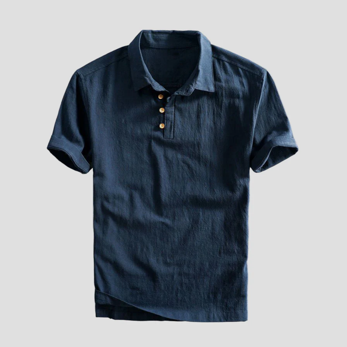 Luxury Linen Polo Shirt