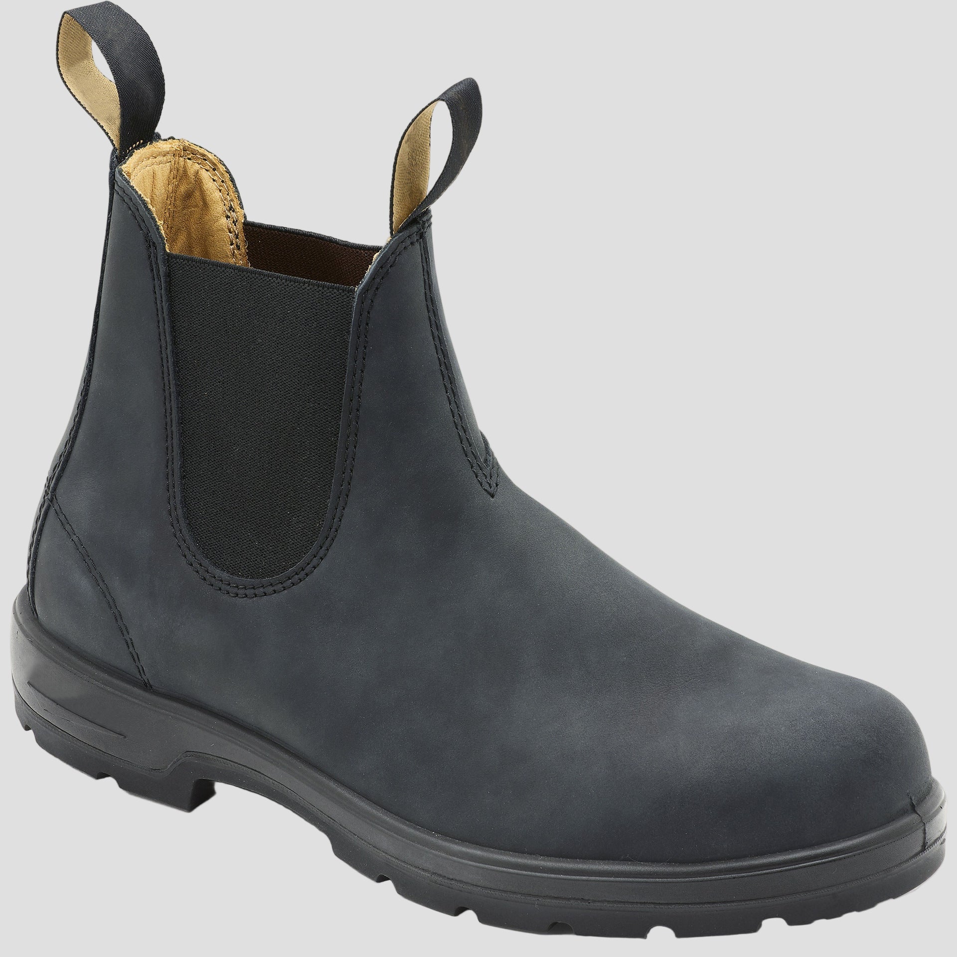 Miles | Men’s Leather Chelsea Boots with Pull Tab