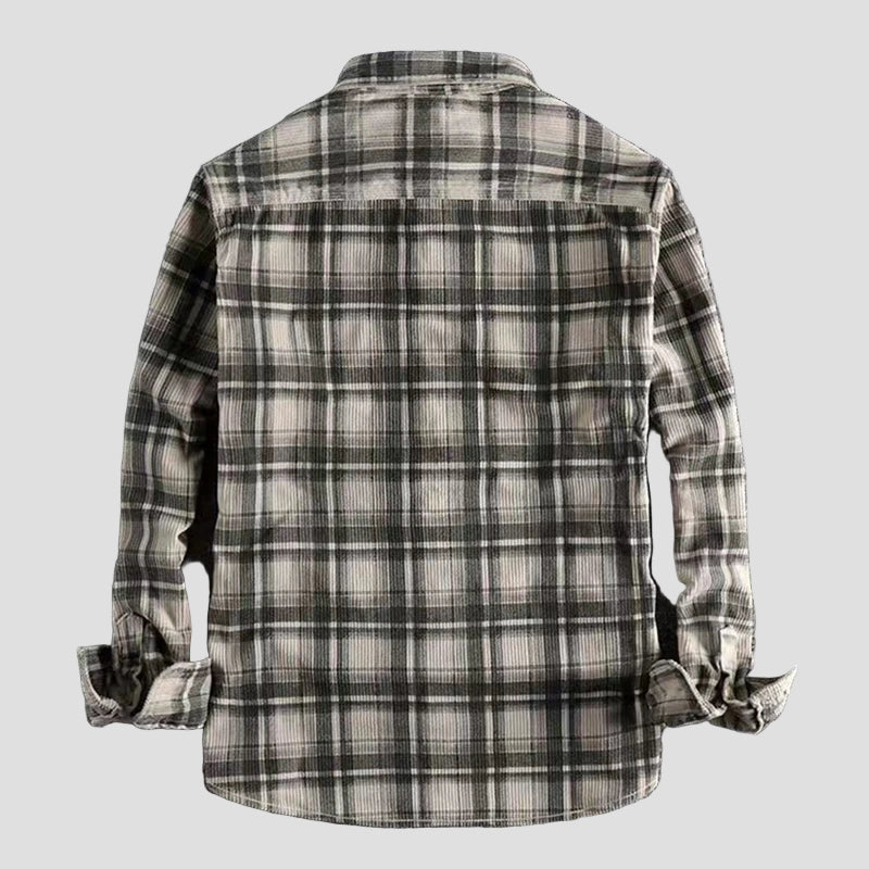 Grayson | Men’s Casual Plaid Flannel Shirt