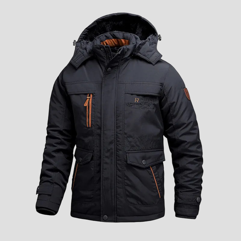 Owen | Windproof Insulated Winter Jacket with Pockets
