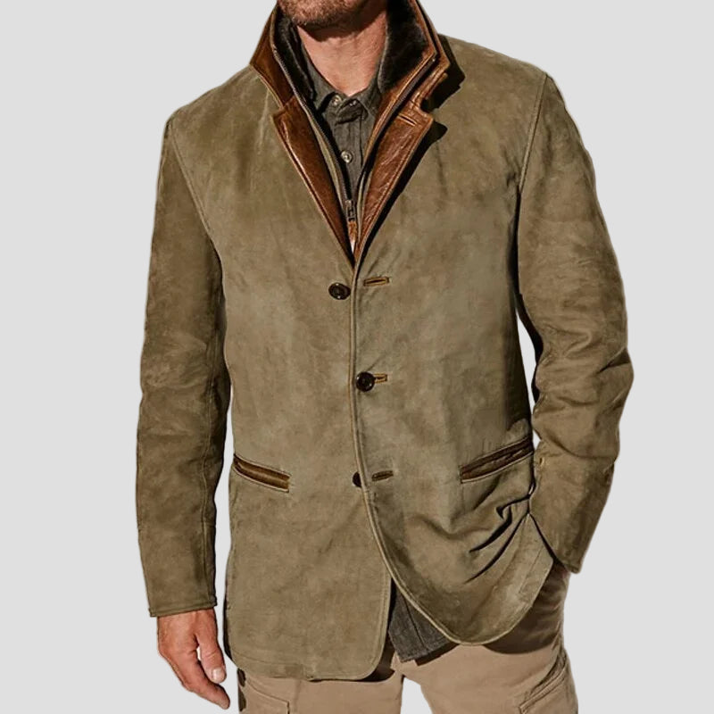 Hunter | Vintage Men's Suede Jacket
