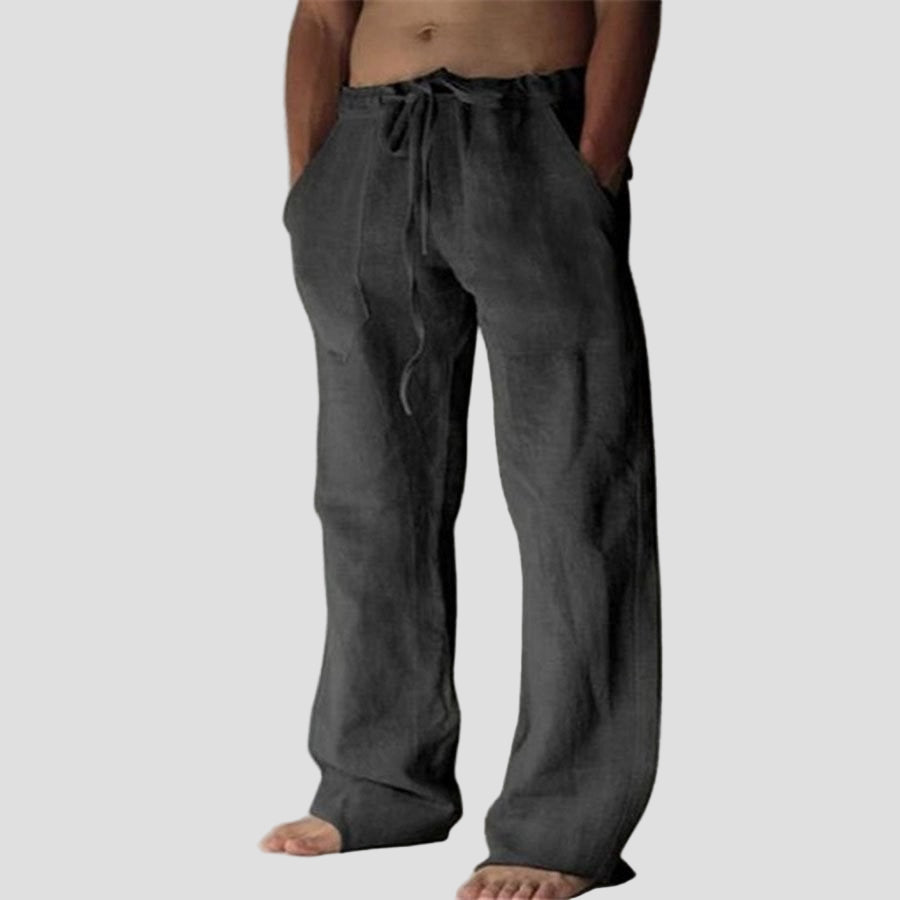 Casual Lightweight Linen Pants