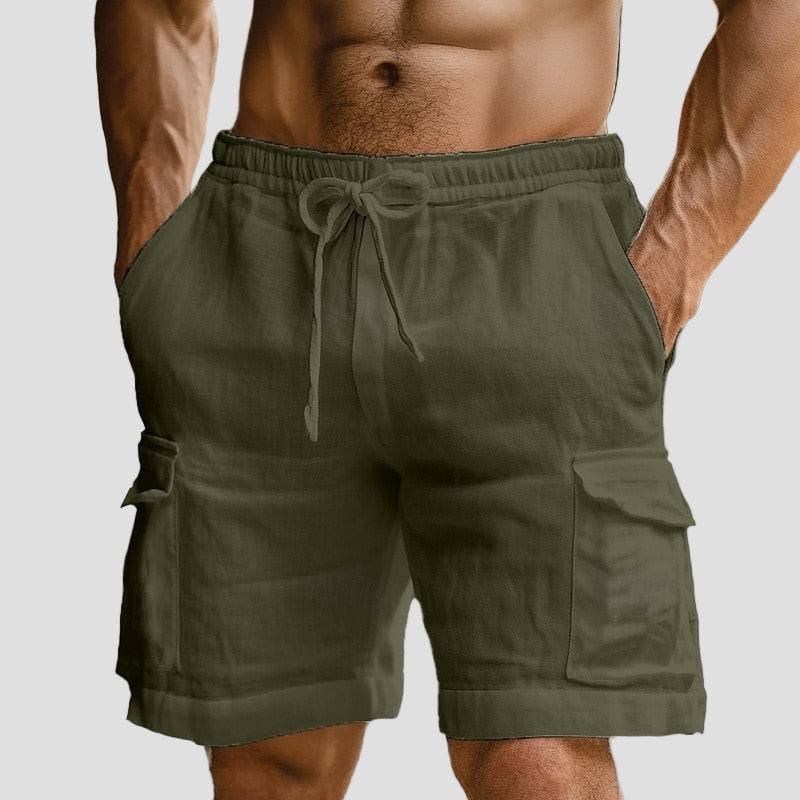 Lightweight Summer Linen Shorts