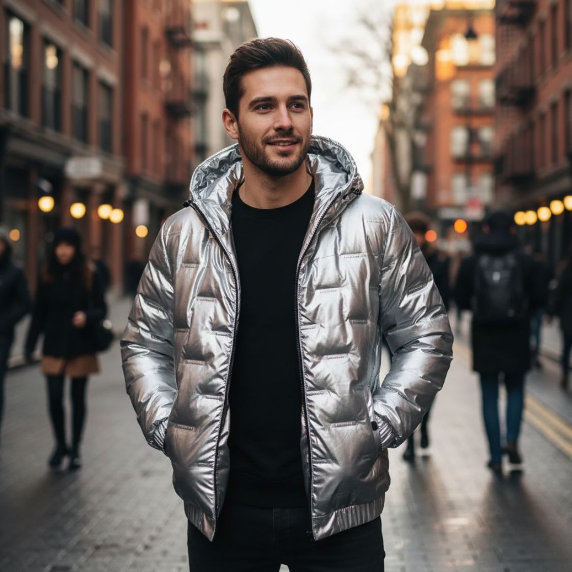 Grayson | Quilted Hooded Water-Resistant Down Winter Jacket