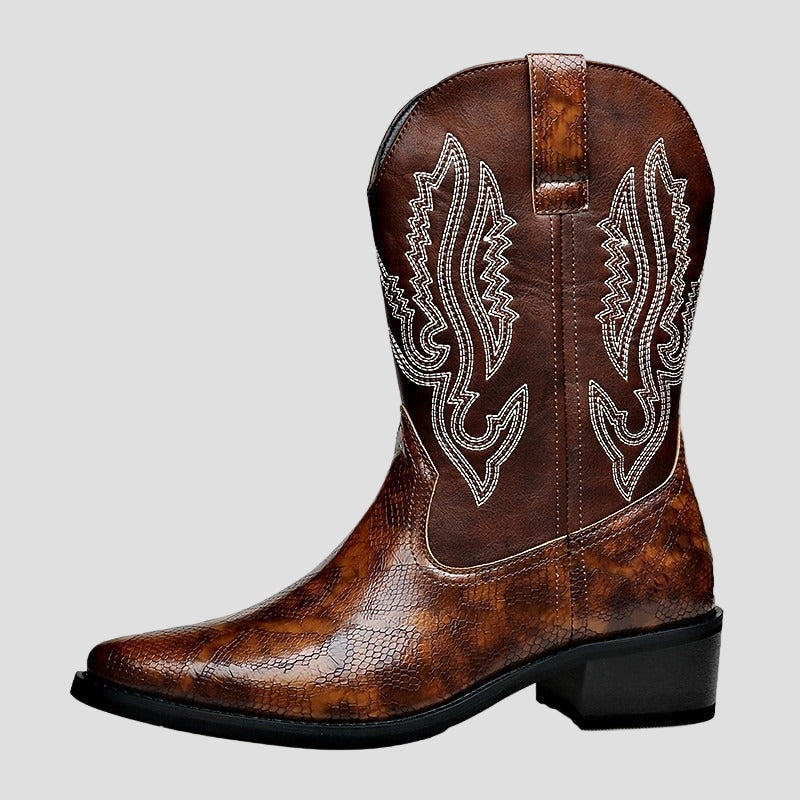 Maverick | Leather Cowboy Boots