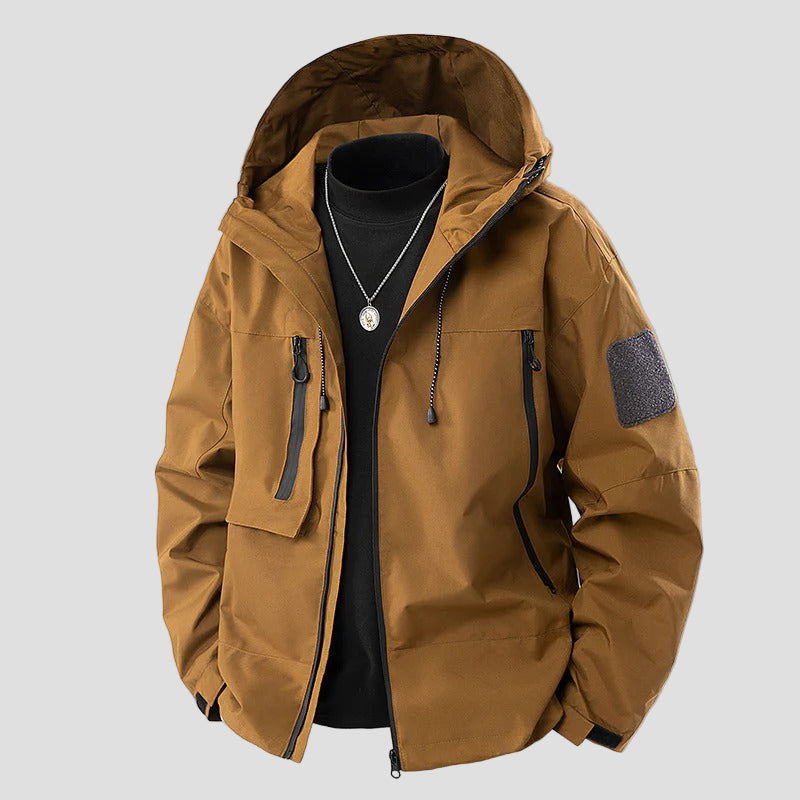Logan | Waterproof Hooded Structured Winter Jacket