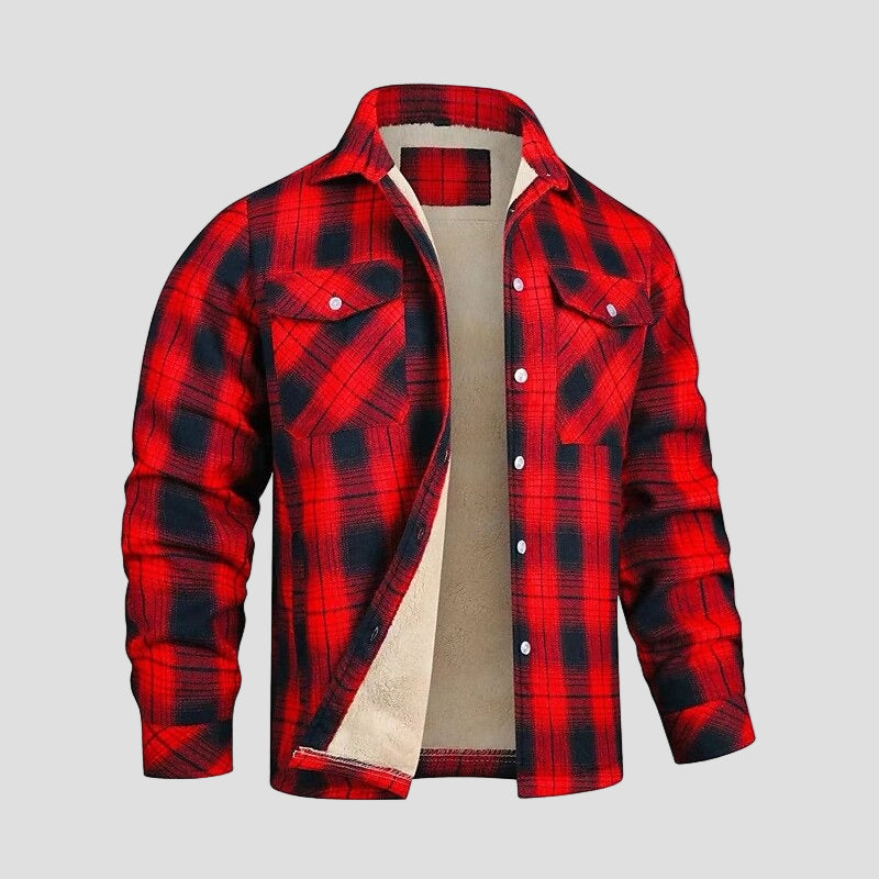 Levi | Plaid Fleece Jacket