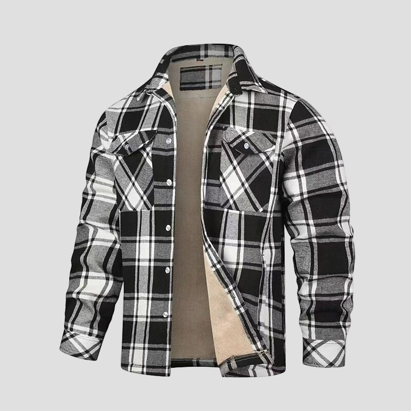 Levi | Plaid Fleece Jacket