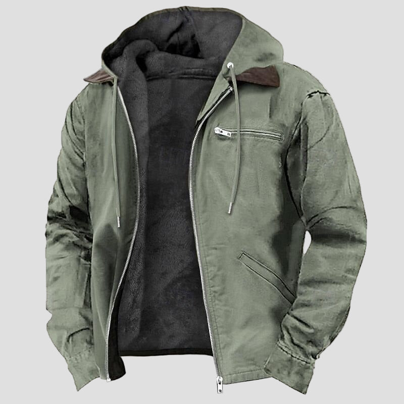 Drake | Full Zip Sherpa Hoodie