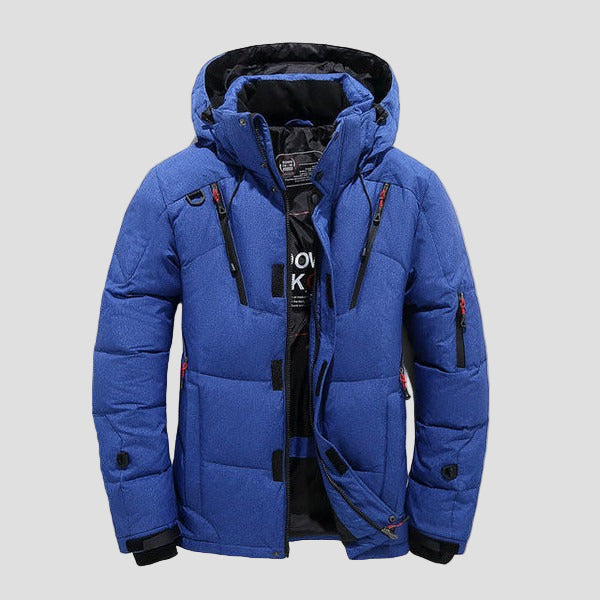 Cole | Hooded Down Insulated Winter Jacket