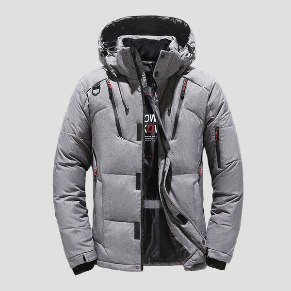 Cole | Hooded Down Insulated Winter Jacket