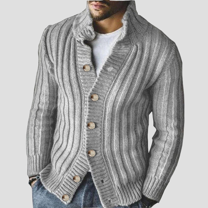 Benjamin | Single-Breasted Knit Cardigan