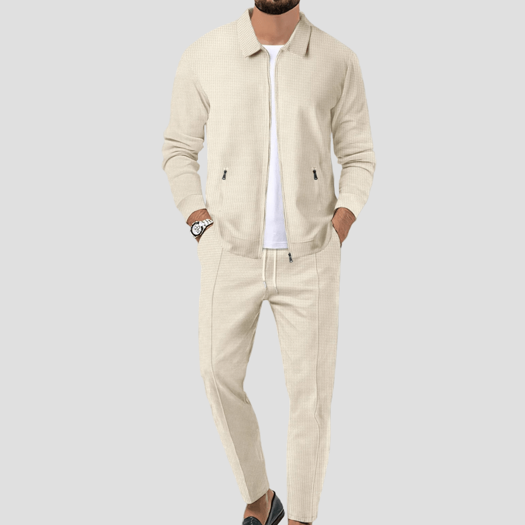 Logan | Men’s Casual Tracksuit with Zip Up Jacket